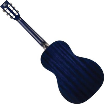 Washburn WP33SRS-L-U Royal Sapphire Parlor Acoustic Guitar image 2