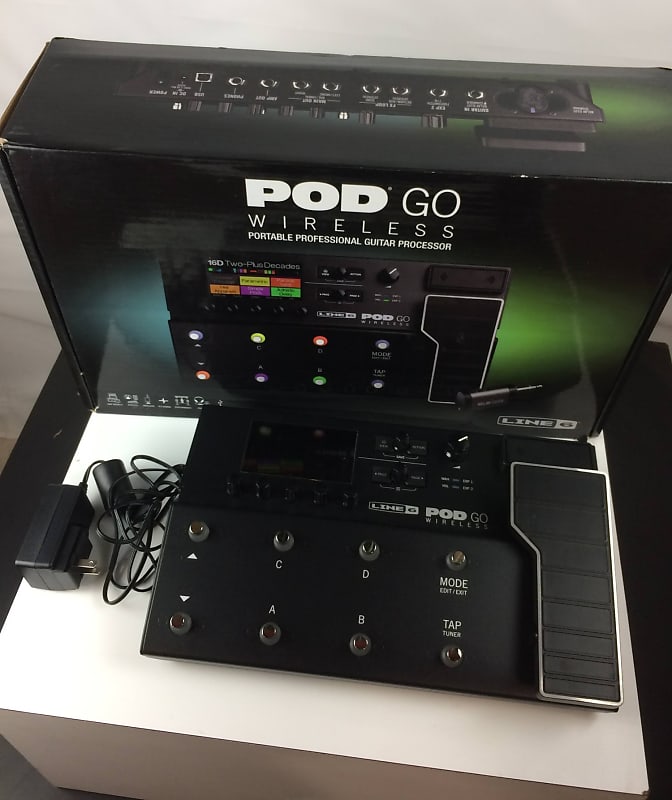 Line 6 POD Go Wireless Multi-Effects Pedal w/ Built-in Relay