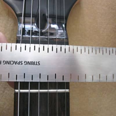 Elmer Guitar String Spacing Rule, For Nut Making image 2