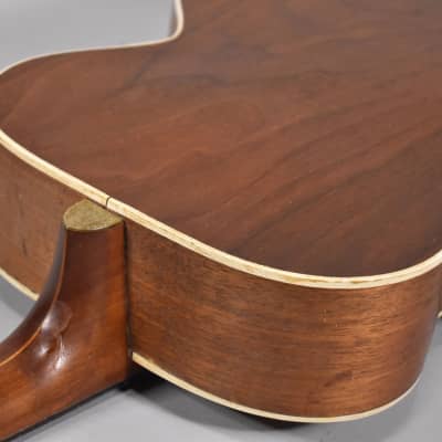 1940s Epiphone Natural Finish Archtop Acoustic Guitar image 8