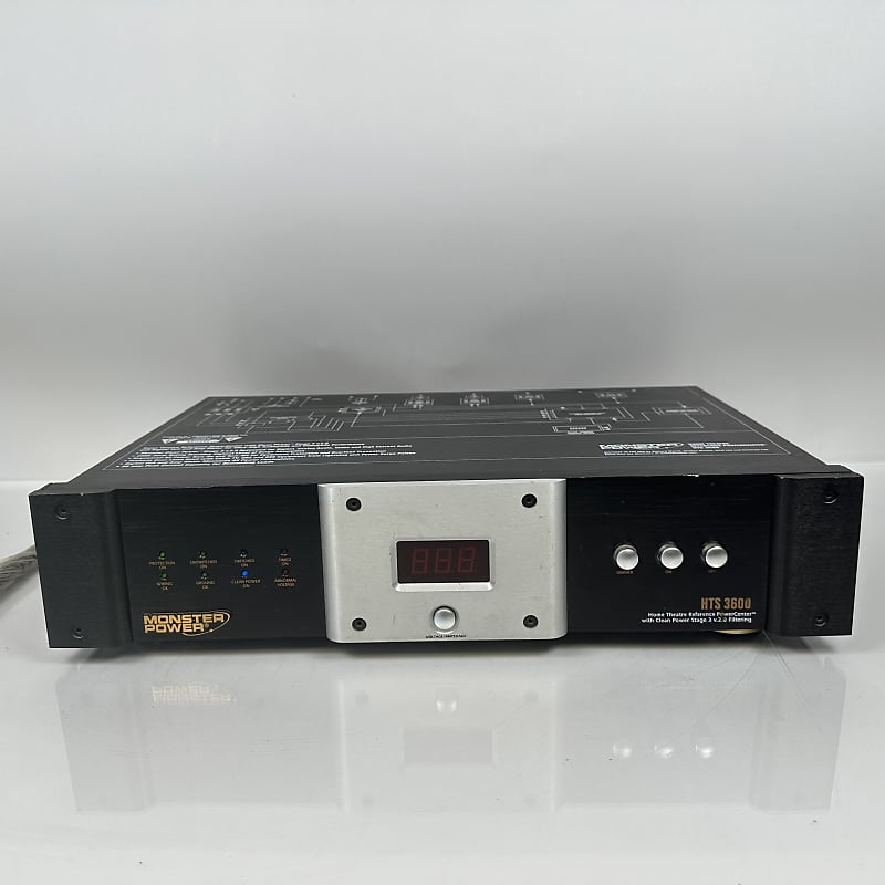 Monster Power HTS 3600 Surge Protector  			
