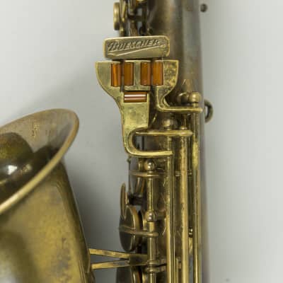 Vintage ~1949-1950 Buescher Big-B Aristocrat Alto Saxophone image 13