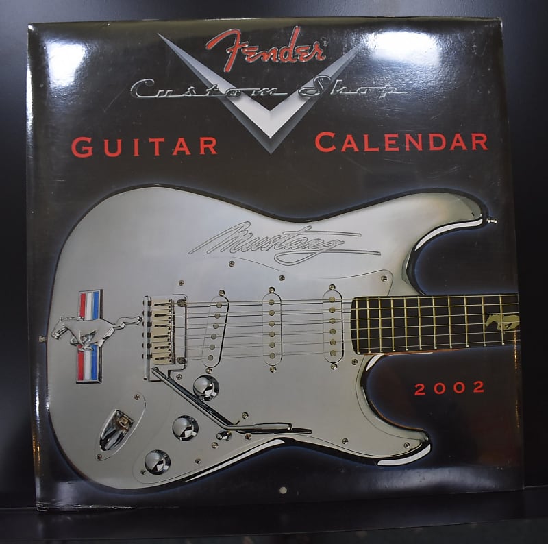 2002 Fender Custom Shop Calendar Reverb