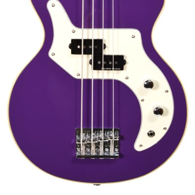 Orange BG-O-Bass-LTD -The “O” Bass – Glenn Hughes Model w/ Padded Gig Bag 2024 - Purple image 2