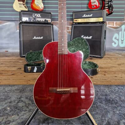 Guild Custom Shop S7CE Peregrine Standard Crimson Red 1999 Electro-Acoustic for sale