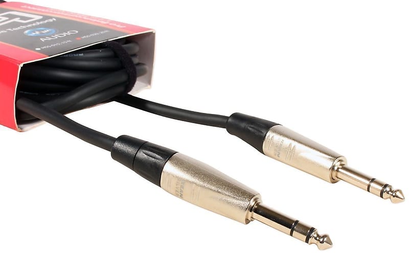 Hosa HSS-020 20 Foot 1/4" TRS To 1/4" TRS Balanced Interconnect Audio Cable image 1