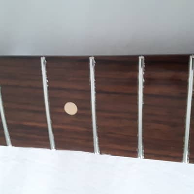 Left Handed Warmoth T Style Solid Rosewood Telecaster Neck image 7