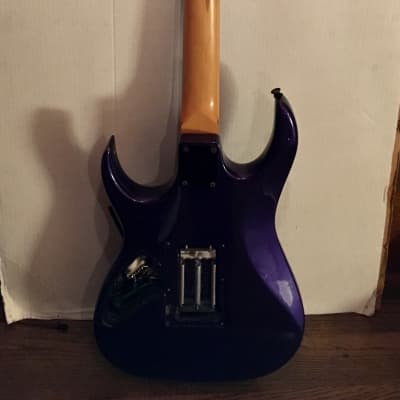 Ibanez EX series electric Guitar 1990 Purple image 2