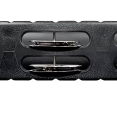 Meinl Percussion Headliner Series Hand Held ABS Tambourine Black Dual (HTBK) image 6