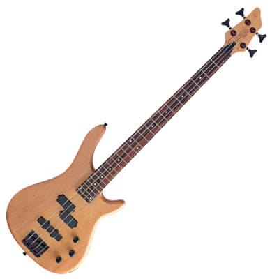 Stagg BC300 3/4 NS Fusion 3/4 Size Solid Alder Body Hard Maple Neck 4-String Electric Bass Guitar image 2