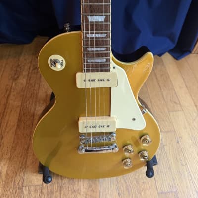 ギター Epiphone Les Paul 56 Gold Top Epiphone Les Paul '56 Goldtop - Metallic Gold | Sweetwater