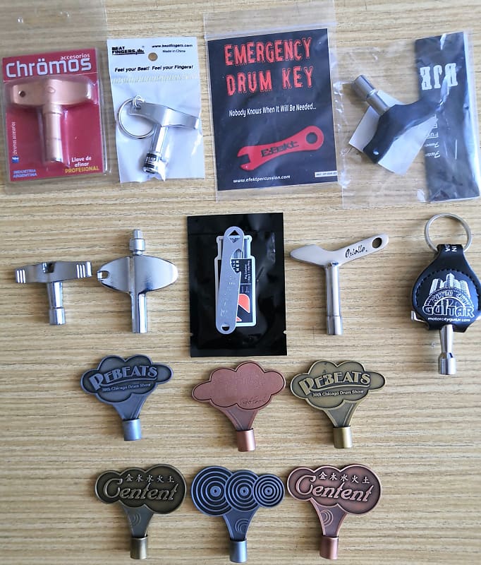 Drum keys various prices Reverb