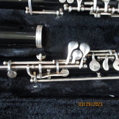 Selmer brand  Oboe with case and reed.  Made in USA image 5