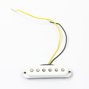 Fender Stock Middle Pickup From MIM Standard Stratocaster, Off White image 1
