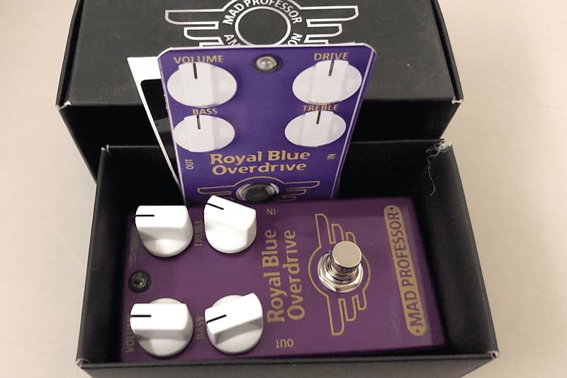 Mad Professor Royal Blue Overdrive (GB) Pedal | Reverb