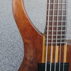 Peavey Cirrus Made in USA 5 String Walnut Bass Guitar image 9