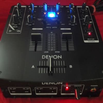 Minty Denon DN-X120 2-Channel DJ Mixer w/ PSU | Reverb