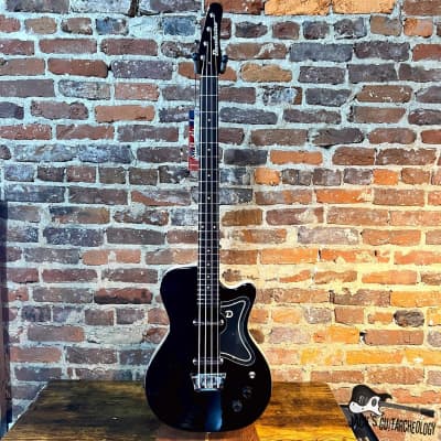 Danelectro '56 Single Cut short Scale Bass (Black - *NEW*) image 2
