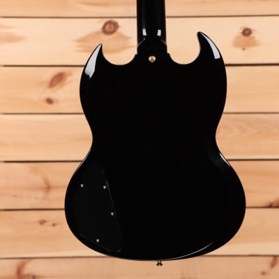 Gibson SG Custom 2-Pickup - Ebony - CS302089 - PLEK'd image 7