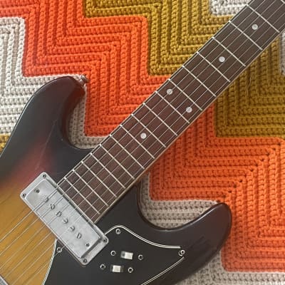 Matsumoku  Solid Body Guitar - 1960’s Made in Japan 🇯🇵! - Killer Guitar! - Awesome Pickups! - image 11