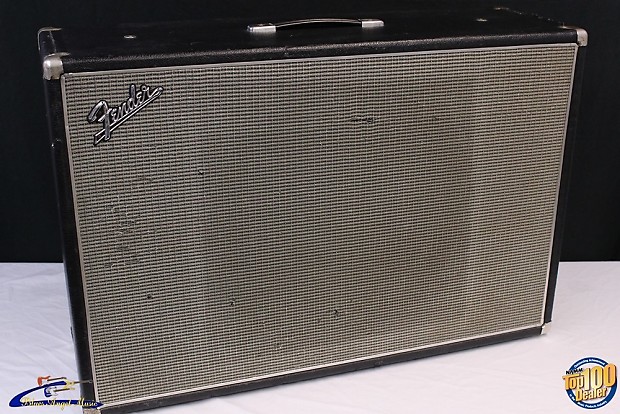 Vintage 60s Fender Showman 1x15 Guitar Speaker Cabinet 115 Cab 1960s