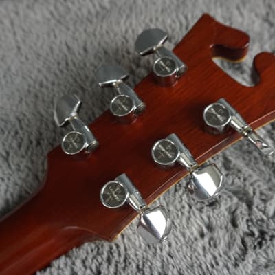 Yamaki BP-30S Petit Series Buffalo Headstock Japan Sunburst Acoustic Guitar image 23