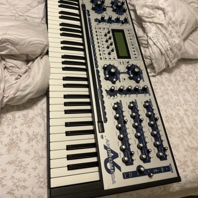 Alesis A6 Andromeda 61-Key Polyphonic Analog Synthesizer 2000s - Black/Silver