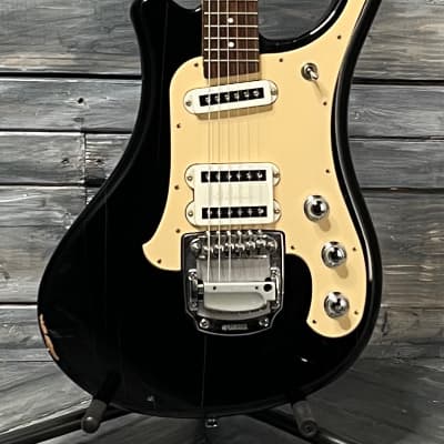 Used Yamaha SGV-300 Electric Guitar with Gig Bag - Black image 1