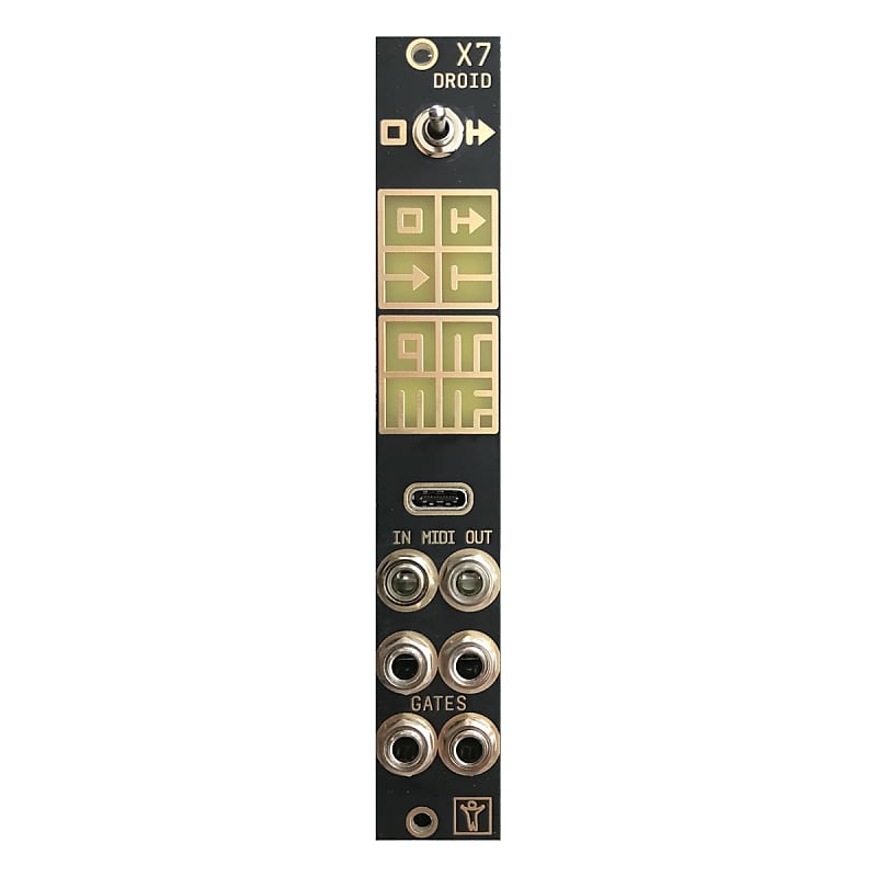 Der Mann mit der Maschine X7 Eurorack Droid Expander Module (USB & MIDI)