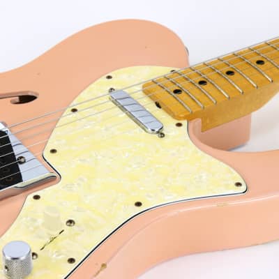 2011 Fender DALE WILSON Custom Shop Masterbuilt 60's Telecaster Thinline Relic - Shell Pink, Abby Ybarra Pups! image 25