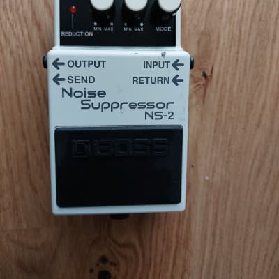 Boss NS-2 Noise Suppressor (Silver Label) 1989 - Present - White image 1