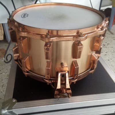 Sonor HLD590 Bell Bronze 14″x 8″ –12 Lugs -All Hardware Copper-plated =15 kg.with orig bag! image 3