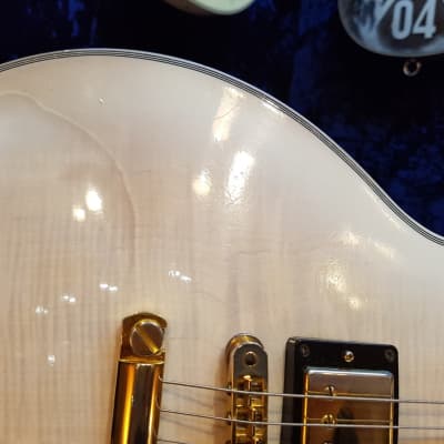 2013 Gibson Les Paul Supreme Whiteburst Mahogany Chamber Chambered LP FlameMaple image 8