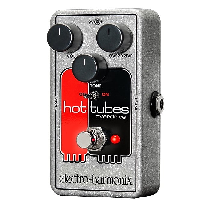 Electro-Harmonix EHX Hot Tubes Nano Overdrive Effects Pedal