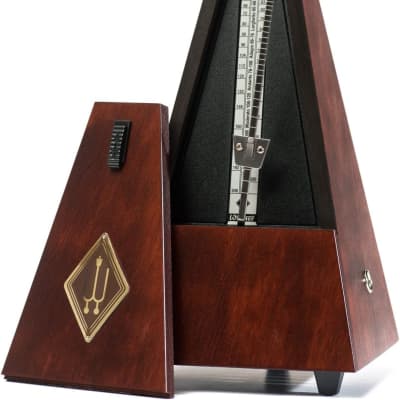 Wittner MAELZEL 801M 800/810 Series Metronome. Wood Casing MAHOGANY Color - No Bell **FREE SHIPPING!** image 2