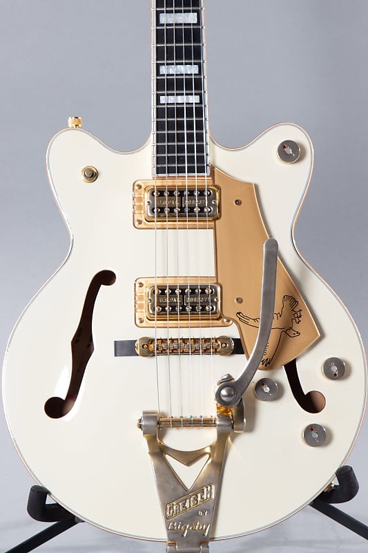 1995 Gretsch 7594 White Falcon Jr | Reverb
