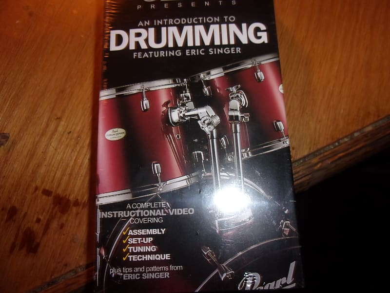 New Pearl Drum VHS Tape 