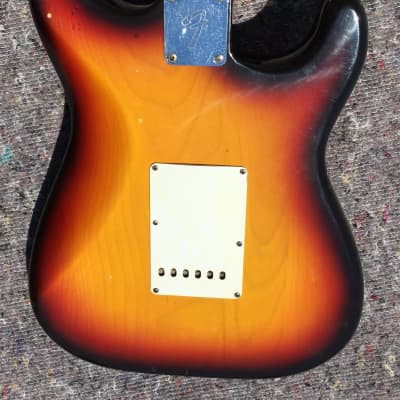 Fender Stratocaster Lefty 1965 Sunburst All original Rare ! image 19