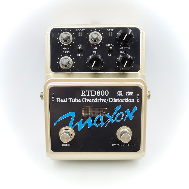 ギター Maxon / RTD800 Maxon RTD800 Real Tube Overdrive Made in Japan Guitar Effect
