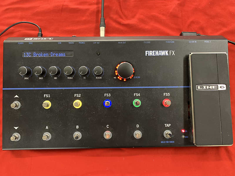 Line 6 Firehawk FX Multi-Effect and Amp Modeler | Reverb Canada