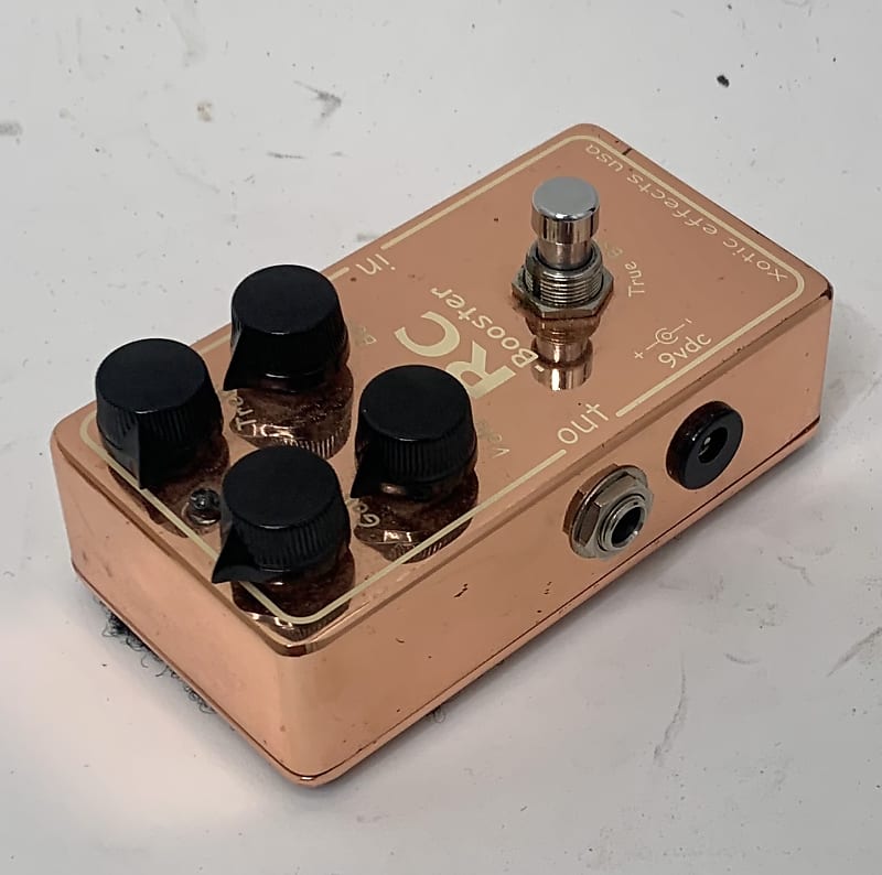 Xotic RC Booster Limited Edition Copper | Reverb