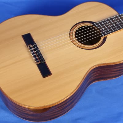 Merida Trajan T-15 Solid Cedar Top Classical Nylon Acoustic Guitar image 3