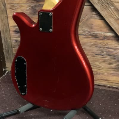 Yamaha RBX170 4-String Bass Guitar Metallic Red image 9