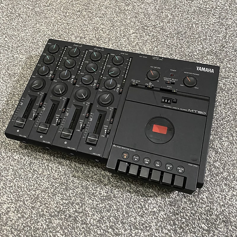 Yamaha mt50 Multitrack Analog 4 Track Cassette Recorder Reverb UK