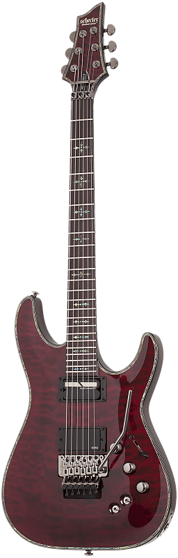 Schecter C-1 FR S Hellraiser Electric Guitar, Black Cherry (BCH) image 1