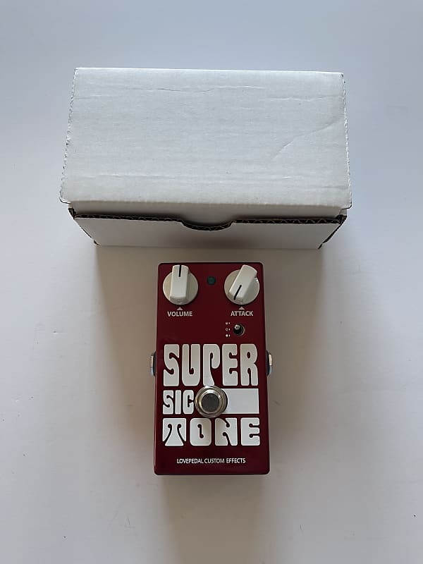 Lovepedal Custom Super Sic Tone Fuzz Distortion Hermida Rare Guitar Effect  Pedal