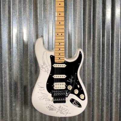 Fender Player Stratocaster Floyd Rose HSS Polar White & Bag #6777 Used image 2