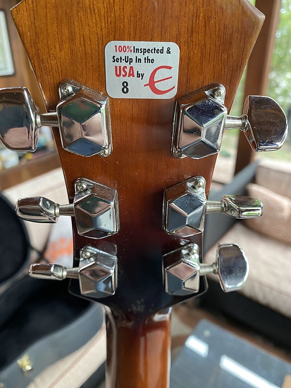 Epiphone AJ-15 VSB Sloped Shoulder Advanced Jumbo Acoustic