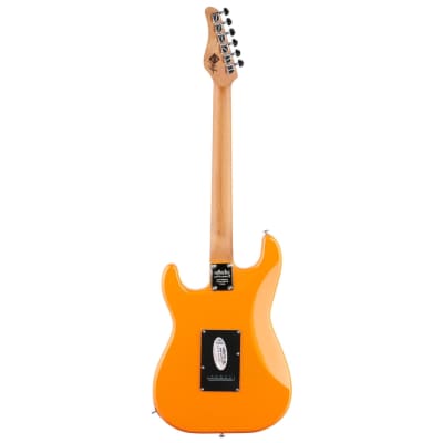 Schecter Nick Johnston Traditional HSS Electric Guitar, Atomic Orange image 6