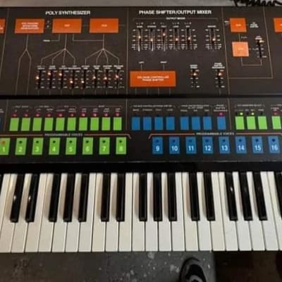 ARP Quadra Polyphonic Analog Synthesizer 1978 - 1981 - Black / Orange